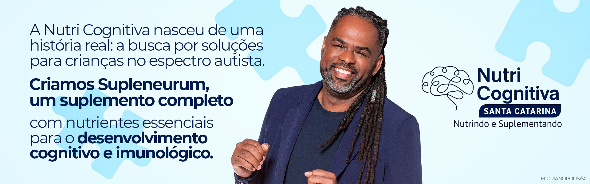 Manoel Soares, embaixador da Nutri Cognitiva